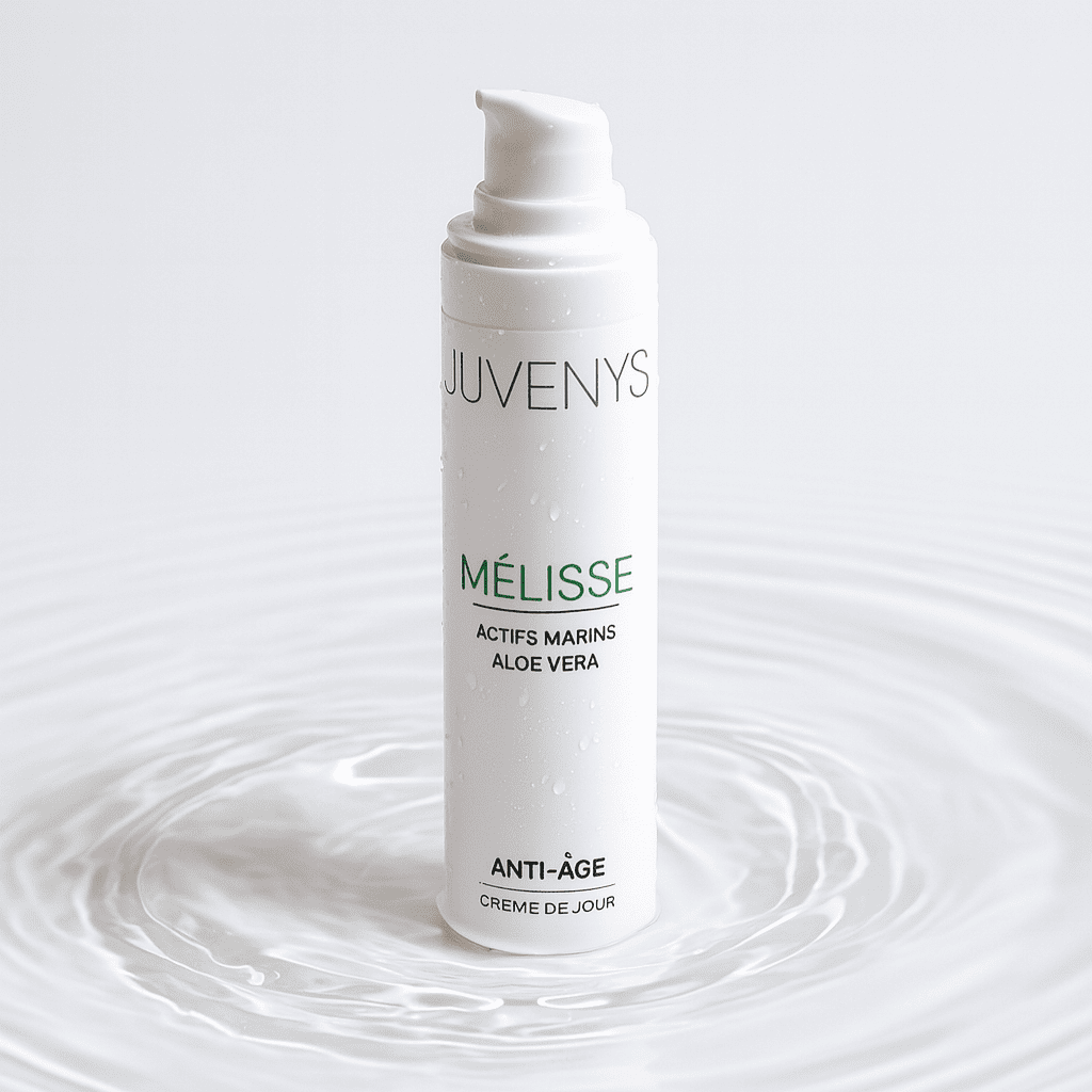 La crème de jour anti-age de Juvenys hydrate votre peau et rend l'éclat naturel