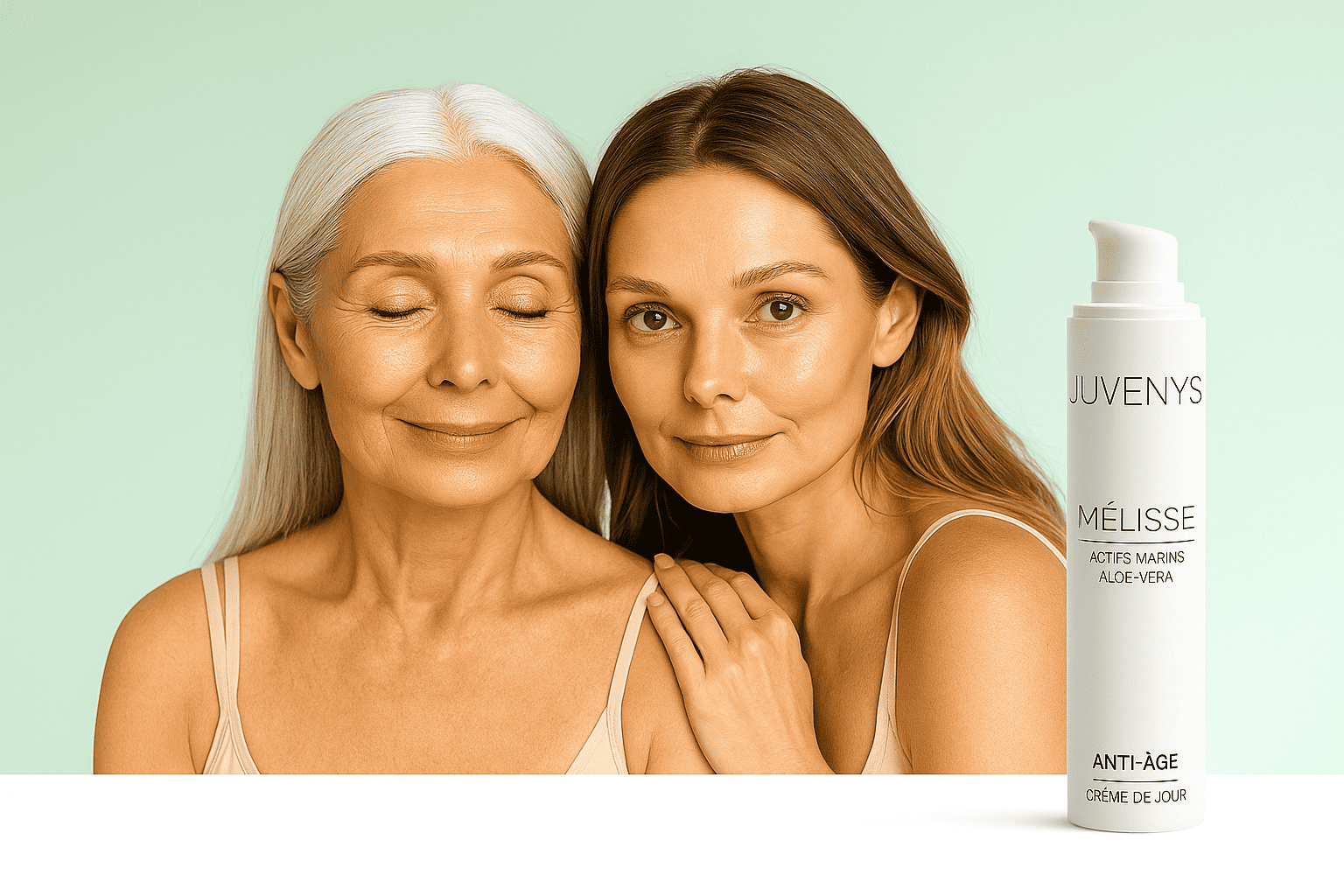 La nouvelle génération de soins anti-âge by Juvenys. Des ingrédients naturels et végan, des formules innovantes pour une peau plus jeune
