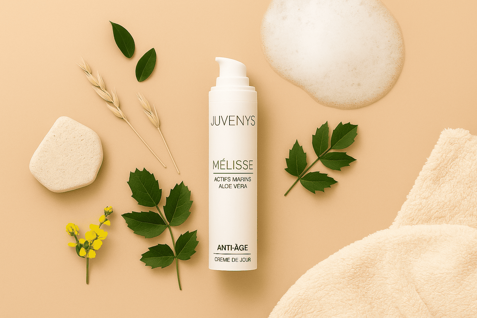La nouvelle génération de soins anti-âge by Juvenys. Des ingrédients naturels et végan, des formules innovantes pour une peau plus jeune