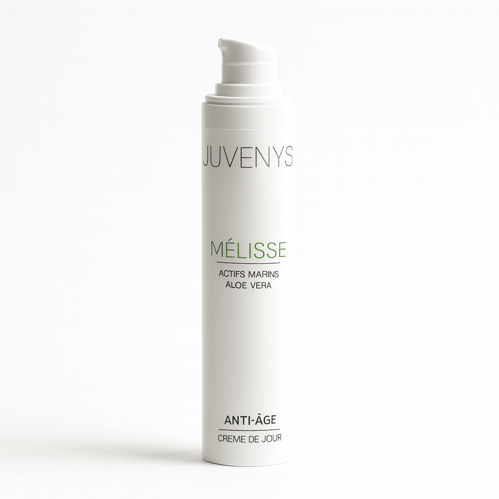 Tube crème de jour anti-âge aloe vera et actifs marins innovants Juvenys