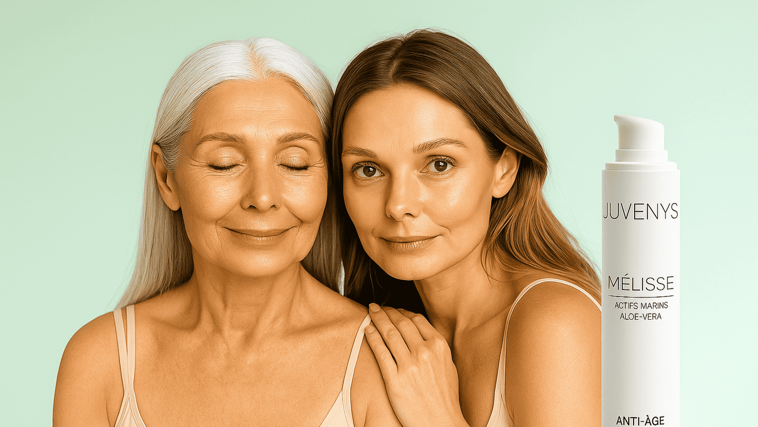 La nouvelle génération de soins anti-âge by Juvenys. Des ingrédients naturels et végan, des formules innovantes pour une peau plus jeune